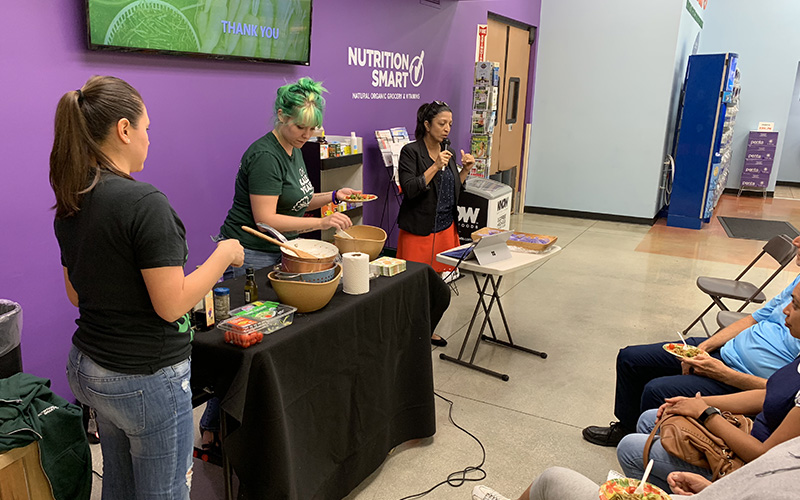 Paleo Vegan Diet Demonstration at Nutrition Smart