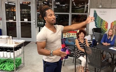 Torre Washington Talks About Fitness and Nutrition at Vegan Fine Foods