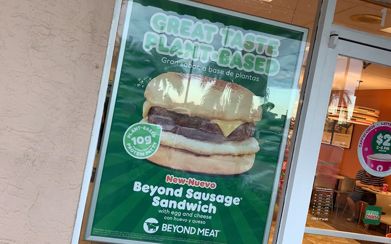 Dunkin Beyond Sausage Sandwich