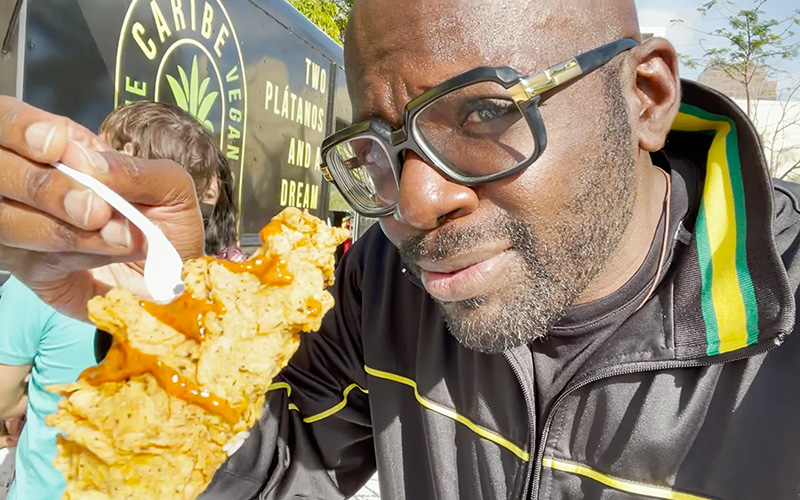 The Caribe Vegan Food Truck in South Florida