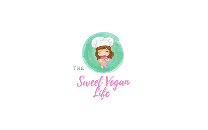 The Sweet Vegan Life Logo