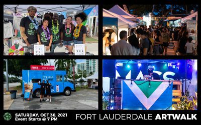 FTL Artwalk on October 30, 2021