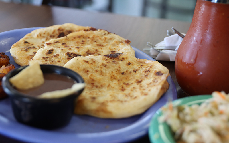 Pupusas in Coconut Grove