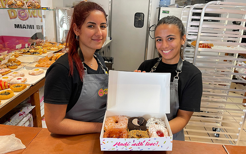 Pink Love Donuts and More