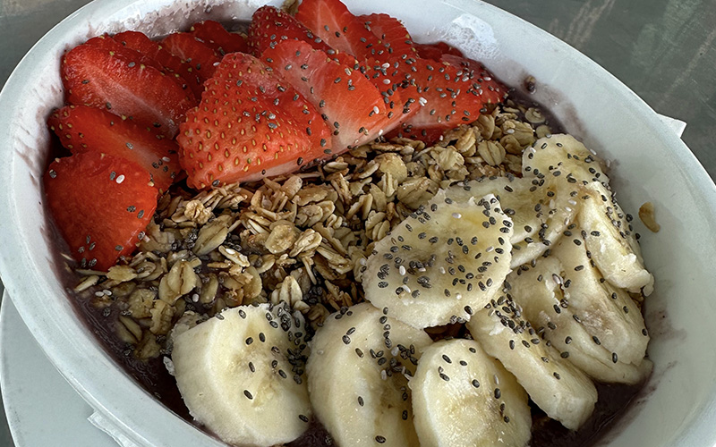 Açaí Bowl at PS Green Vegan Express