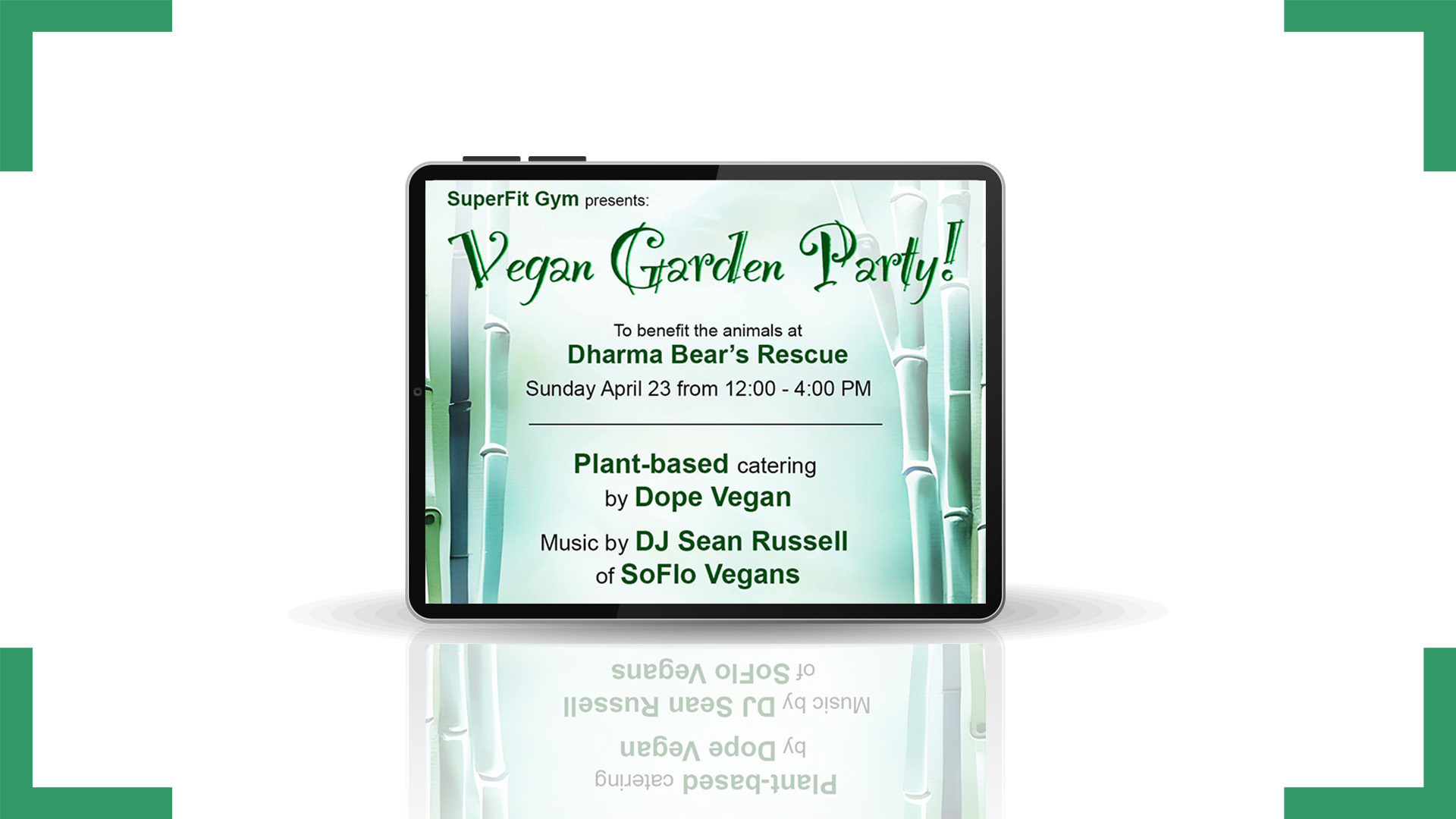 Vegan Garden Party
