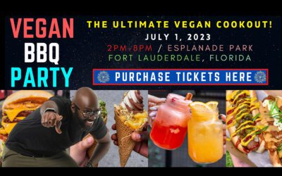 Vegan BBQ Party on Saturday, July 1, 2023