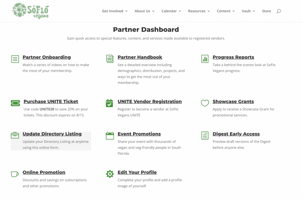 Partner Dashboard