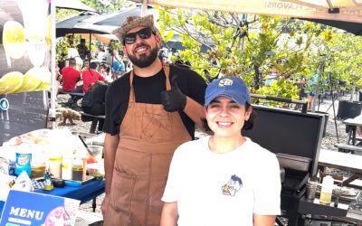 Coney Burger at Smorgasburg Miami Plant-based Day 2023