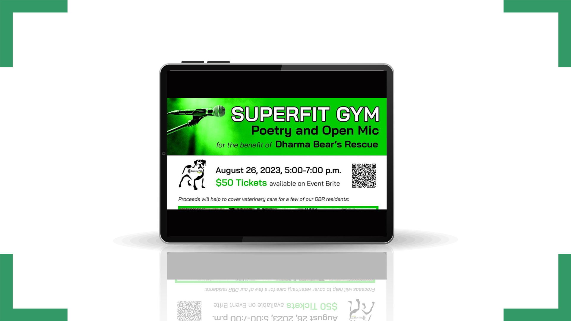 Superfit Gym Poetry and Open Mic