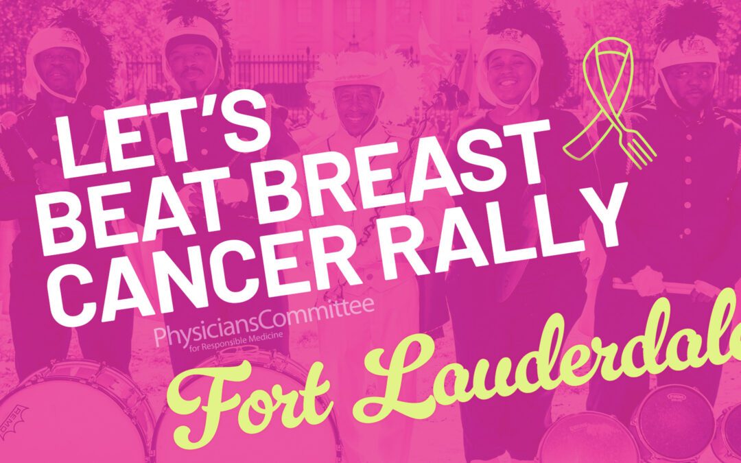 Let's Beat Breast Cancer Rally