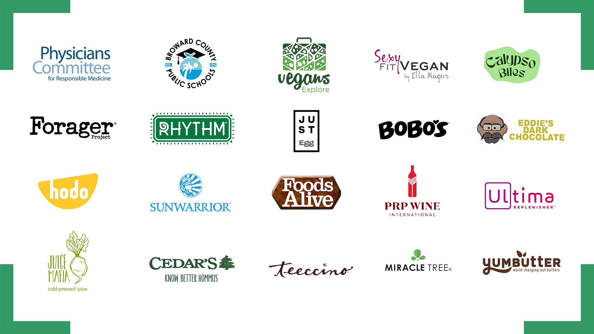 SoFlo Vegans UNITE Sponsors